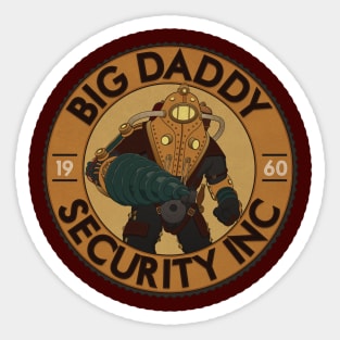 Big Daddy Security Inc Sticker